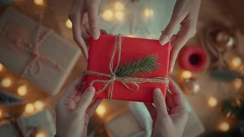 Festive Gift Giving at Christmas time