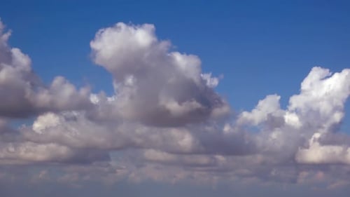 Clouds in time-lapse mode