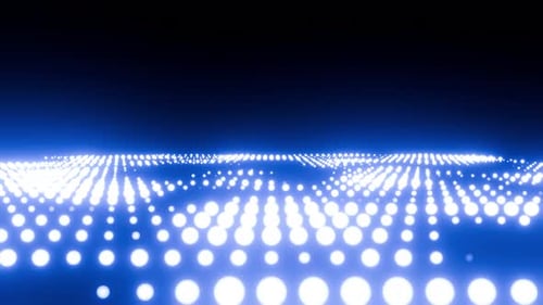 Night Blue Fields Vj Seamless Loop Background For Show