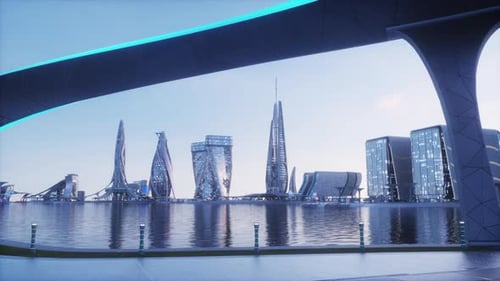 Contexte du concept de bâtiments urbains futuristes