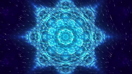 Dynamischer Neonwellen-Hintergrund