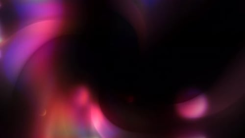 Flying glowing bubbles