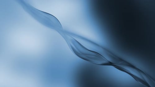 Elegant Fluid Blue Waves Seamless Loop Background