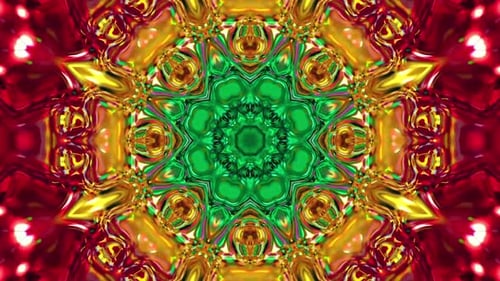 Fond de kaléidoscope lumineux