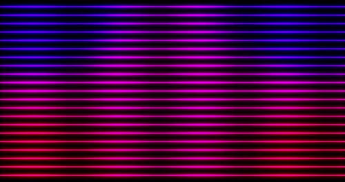 Abstract Neon Wavy Lines Animated Background