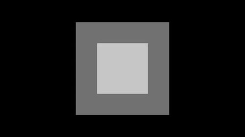 Stanza Collection: Square blocks crossfade out transition