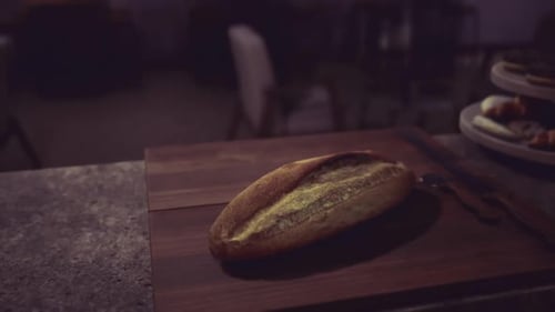 Dynamic Light Scan on Artisan Bread Loaf