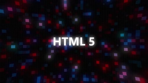 Futuristic Technology Grid Animated Background