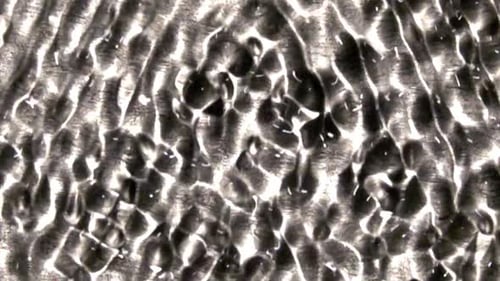 Rippling Water Creates an Abstract Pattern