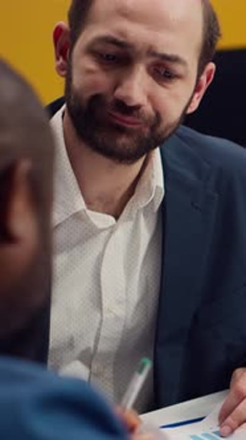 Marketing Team Working on Corporate Branding and Reputation Management Strategies