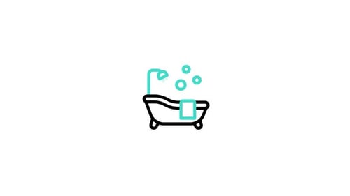 Bathtub Animated Icon