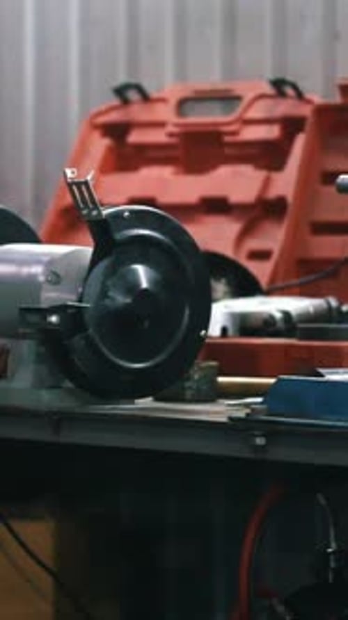 Mechanic in Car Service Fixing and Repairing Detail of Automobile