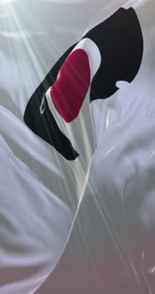 Abstract Waving Flag-like Background Loop with Dynamic Light Rays