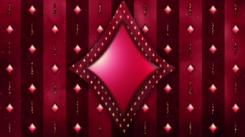 Diamond Pattern Background Loop