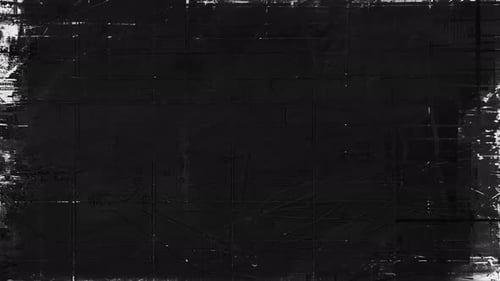 Analog Handmade Style Worn Black Scratched Surface — Vintage Artistic Grid Pattern Texture Loop (4K)