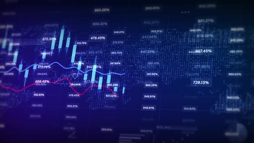 Hintergrund der Finanzdiagramme 02137