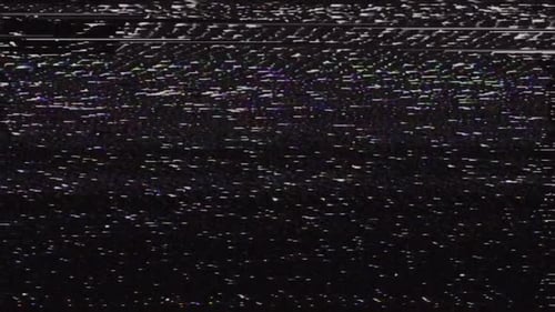 Glitch Static Noise Digital Distortion Overlay