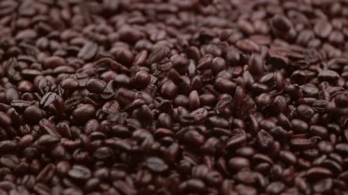 Coffee Beans Falling in ; on Phantom Flex At