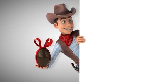 Fun Cowboy - 3D Animation