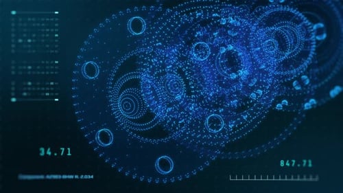 Futuristic cad interface