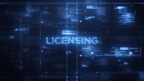 Futuristic Digital Code Stream Technology Background