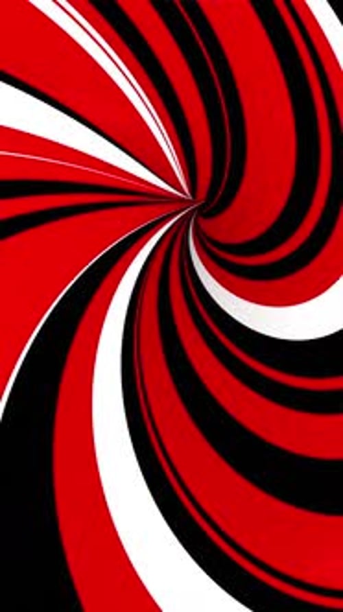 Vertical Video - Hypnotic Spiral Motion Background Animation