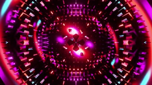 New Multicolored Equalizer Vj Seamless Loop For Music Party Background