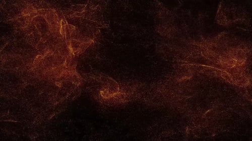 Dynamic Abstract Swirling Gold Particle Background