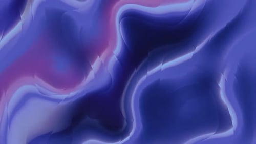 Líquido ondulado rosado y azul brillante