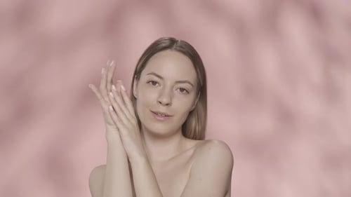 Beautiful Blonde Woman Posing with Soft Natural Light