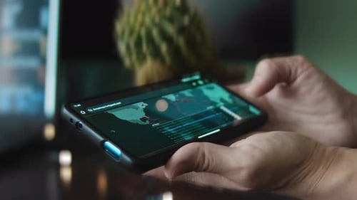 Digital Attacks World Map Live and List of Attacked Servers and Software on Smartphone