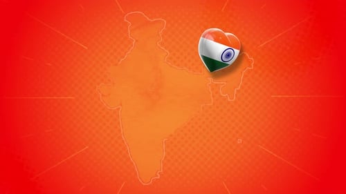 Fond de boucle d'amour de la campagne indienne