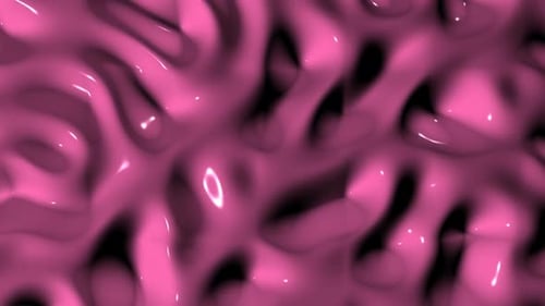 Abstract Pink Fluid Liquid Organic Motion Background Loop