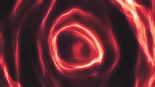 Abstract Fiery Energy Vortex Background Loop