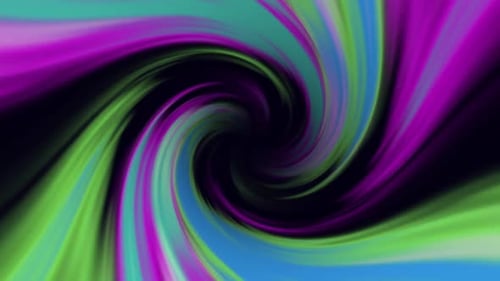 Dynamic Colorful Abstract Swirl Tunnel Background Animation