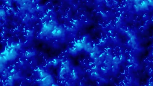 Blue seabed animation background
