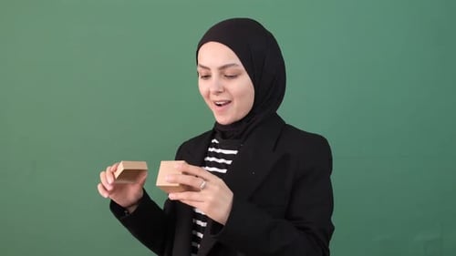 Woman Receiving Gift