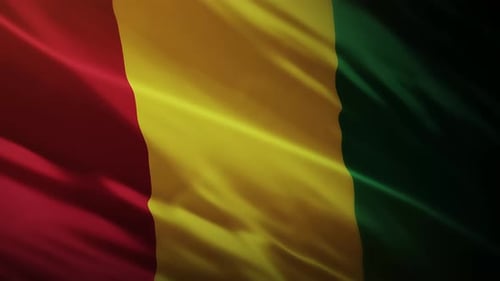 Realistic Waving Country Flag for Events and Celebrations