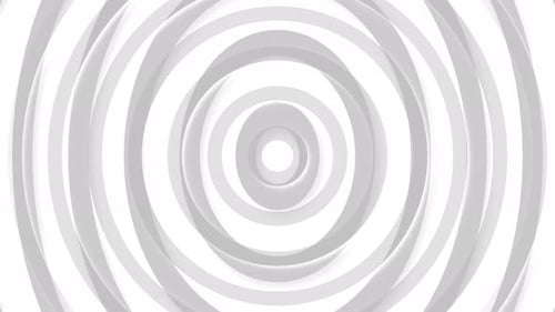 Background White Circle Trendy Animation