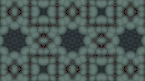 Abstract Geometric Kaleidoscope Pattern Background Loop