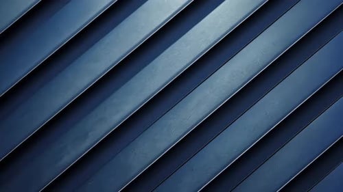 Diagonal blue slatted texture