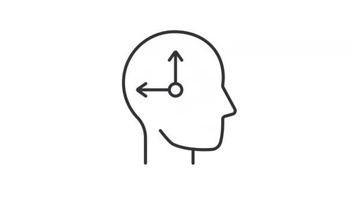 Human master clock line animation