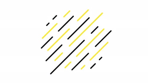 Abstract Geometric Dashed Line Transition Reveal