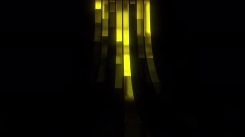 Efecto de líneas curvas. Animación de la línea de transición. Líneas de velocidad de anime. Plantilla de superposición
.