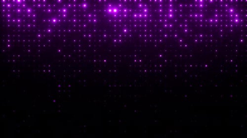 Violett leuchtende blinkende Lichter.