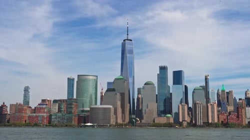 The breathtaking view of New York City's skyscrapers from New Jersey