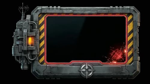 Sci-Fi Screen Overlays — Retro and Futuristic V5