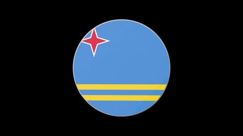 Ikonenflagge Aruba