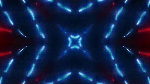 Futuristic Digital Grid Light Animation