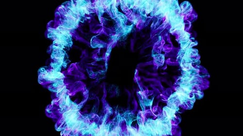 Fluid Energy Burst Reveal Transition